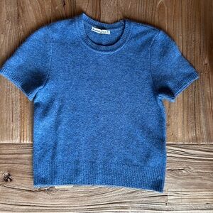 Abercrombie & Fitch Blue Knit Top